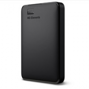 Western Digital 西部数据 Elements 新元素系列 2.5英寸 USB便携式移动机械硬盘 4TB USB3.0 黑色