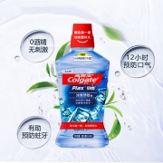 聚划算百亿补贴：Colgate 高露洁 贝齿冰爽薄荷漱口水 500ml