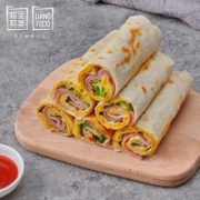 粮全其美 鸡蛋灌饼面饼皮 90g*20片家庭装
