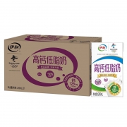 京东PLUS会员：伊利 高钙低脂牛奶250ml*21盒*3件