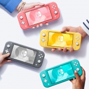 聚划算百亿补贴:Nintendo 任天堂 日版 Switch Lite 游戏掌机 黄色