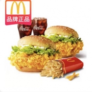 聚划算百亿补贴：麦当劳 经典麦辣汉堡 双人餐 单次券