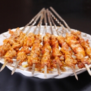 plus会员：餐爆 烧烤手工羊肉串105g/包 *3件