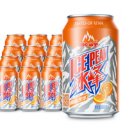 西安老字号！冰峰 橙味汽水 碳酸饮料 330ml*12罐