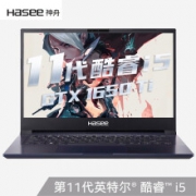 11日0点：Hasee 神舟 战神S7-2021S5 14英寸游戏本（i5-1135G7、16GB、512GB、GTX1650Ti）