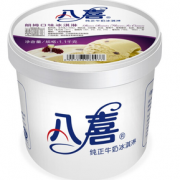 PLUS会员！BAXY 八喜 冰淇淋朗姆口味 1100g