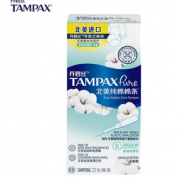 TAMPAX 丹碧丝 北美纯棉 导管式 普通流量 卫生棉条 6支装