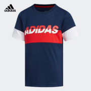 百亿补贴！adidas 阿迪达斯 EH4045 小童运动短袖