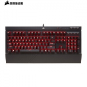 有券的上：USCORSAIR 美商海盗船 K68 104键 有线机械键盘 黑色 Cherry红轴 单光