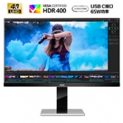 AOC 冠捷 卢瓦尔系列 LV273HUPR 27英寸 IPS显示器（4K、HDR400、Type-C）