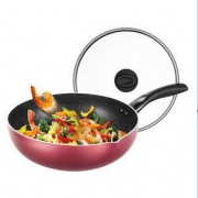 美的 麦饭石家用不粘锅 28cm 燃气明火专用
