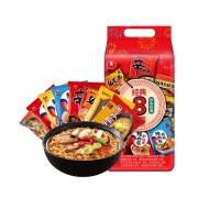 88VIP：农心 辛拉面 辣白菜方便面 120g*8袋 *7件
