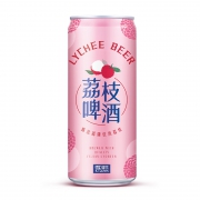 Sedrin/雪津  荔枝果味啤酒  310ml*24听