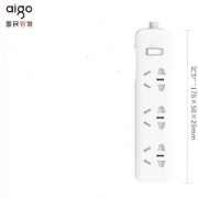 aigo 爱国者  插线板  总控 3插位 1.8米 AC0301