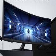 SAMSUNG 三星 C27G54TQWC 27英寸电竞显示器（2560*1440、144HZ、 1000R、1ms）