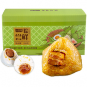 肥而不腻！一品粤 裹蒸粽礼盒 200g