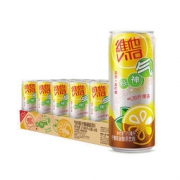 维他 气泡柠檬茶 310ml*24罐