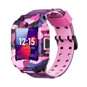 360 S2 智能手表 39mm 豇豆红硅胶表带（GPS、WIFI）