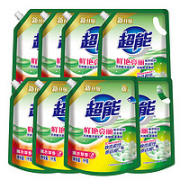 27日10点、PLUS会员！超能 洗衣液 1kg*8袋