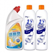 京喜APP：威猛先生  洁厕液480g*2瓶+洁厕灵600g*1瓶