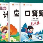 《二年级下册数学天天练》  口算+竖式计算+应用题
