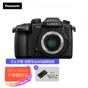PLUS会员：Panasonic 松下 Lumix DC-GH5 M4/3无反相机 单机身