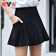 雅鹿 防走光高腰显瘦半身裤裙