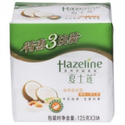 PLUS会员：Hazeline 夏士莲 滋养倍润香皂 125g*3