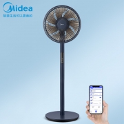 京东PLUS会员：美的（Midea）立式七叶大风量落地扇 SDE30ET 星空蓝