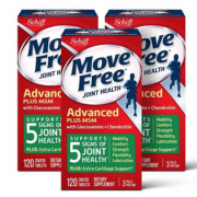 Schiff 旭福 Move Free 维骨力 绿盒维骨力关节炎止痛配方120粒*3瓶 到手288.41元