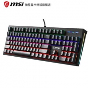 MSI 微星 GK50Z 机械键盘 青轴 104键