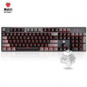 HEXGEARS 黑峡谷 GK715 机械键盘 BOX白轴 104键 单色背光