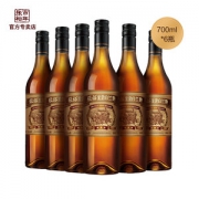 张裕 38度三星级金奖白兰地 700ml*6瓶 整箱装