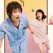 DAPU 大朴 食小T系列 21夏款 情侣纯棉睡衣家居服套装