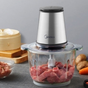 美的 家用电动不锈钢多功能绞肉机