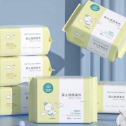 全棉时代 婴儿纯棉棉柔巾 手口干湿两用 6包