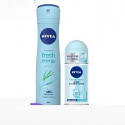 妮维雅(NIVEA) 活力清新香体系列 爽身喷雾 150ml+50ml