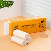 竹叶情 本色无芯卷纸 4层12卷
