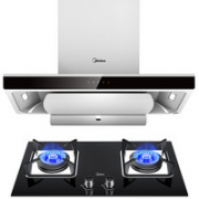 7日0点！Midea 美的 CXW-260-T36+JZT-Q39 烟灶套装 1699元包邮（限800台）