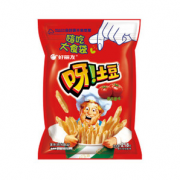 惬意酥脆！Orion 好丽友 呀土豆 嗨吃大食袋番茄味 218g