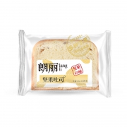 朗丽 坚果多 夹心吐司 全麦面包650g整箱*2