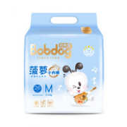 陪伴计划专享、PLUS会员！BoBDoG 巴布豆 柔薄乐动系列 婴儿拉拉裤 M 26片