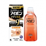 9种有效成分、缓解眼疲劳：500mlx2种 日本 小林制药 黑9洗眼液眼药水