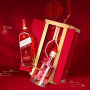 Johnnie Walker 尊尼获加 15年雪莉版调配威士忌+水井坊臻酿八号52度（700ml+500ml）礼盒