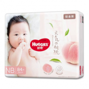超薄超透气！HUGGIES 好奇 铂金装纸尿裤 NB84