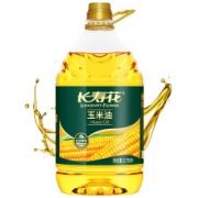 长寿花 食用油 非转基因压榨一级 玉米油 3.78L