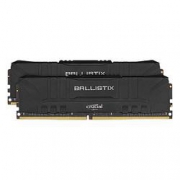 Crucial 英睿达 铂胜Ballistix游戏系列 16GB(8G×2)套装 DDR4 3600频率 台式机内存条 黑色
