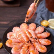 PLUS会员：泰吉鲜锋 北极甜虾 高头籽 净重2.15kg/盒