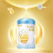 再降价、88VIP：illuma 启赋 蓝钻系列 婴儿奶粉 国行版 3段 900g *3件