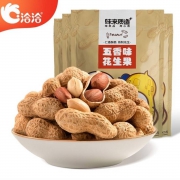 聚划算百亿补贴：洽洽蒜香/五香花生425gx4袋